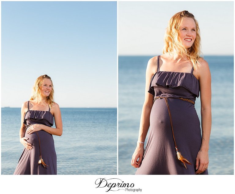 Maternity Photo at the Beach
